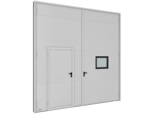 Распашные гаражные ворота SG-SS 3000x4500